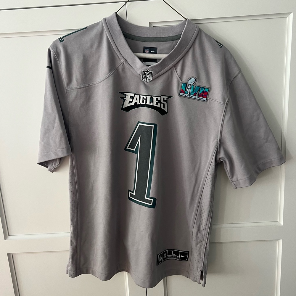 NFL Eagles Super Bowl Jersey - Hurts - #1 - size Youth L